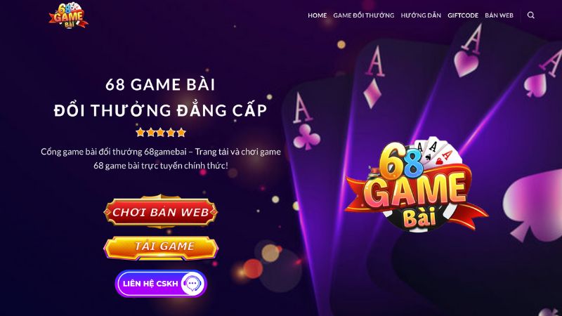 68Gamebai với đồ họa đỉnh cao