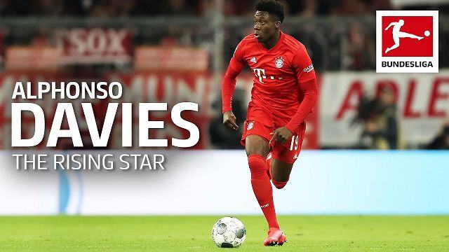 Hậu vệ Alphonso Davies của Bayern Munich