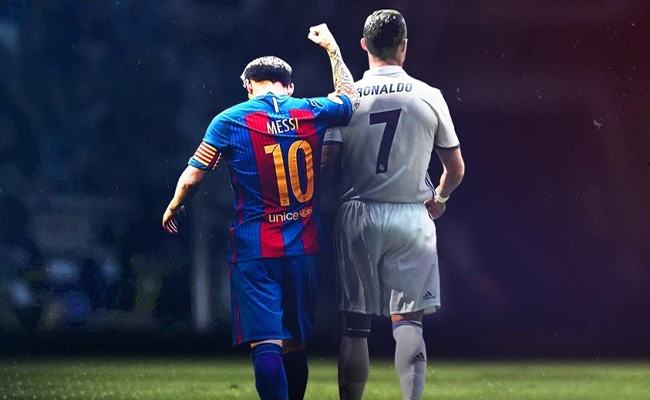 hình ảnh messi và Ronaldo đẹp mắt