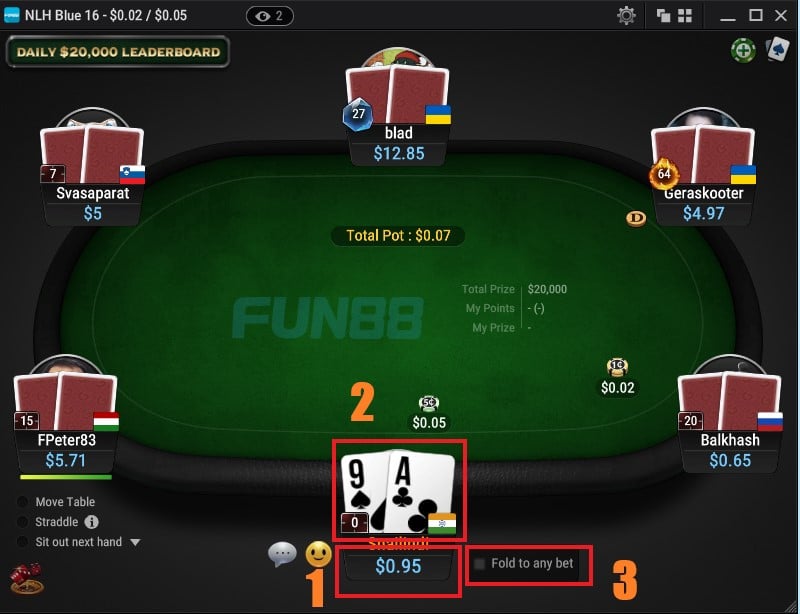 App đánh Poker Fun88