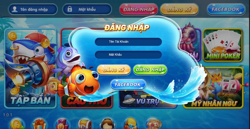 Cổng game bắn cá thần tài với nhiều chương trình ưu đãi hấp dẫn