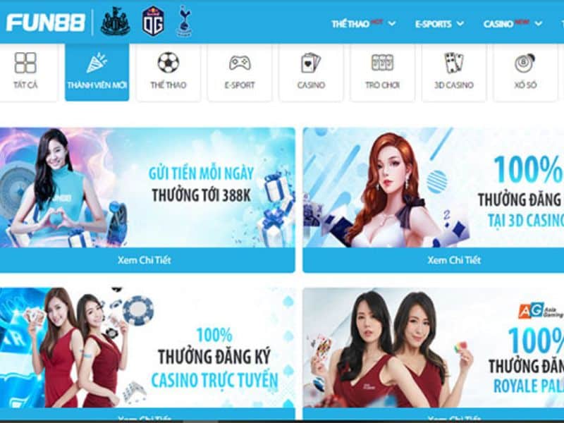 Cá cược thế thao FUN88