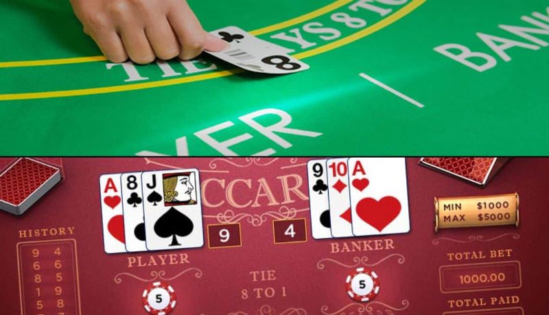 Các loại hình Baccarat đa dạng hiện nay