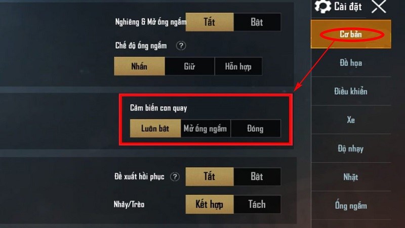 độ nhạy pubg mobile 4 ngón ghìm tay