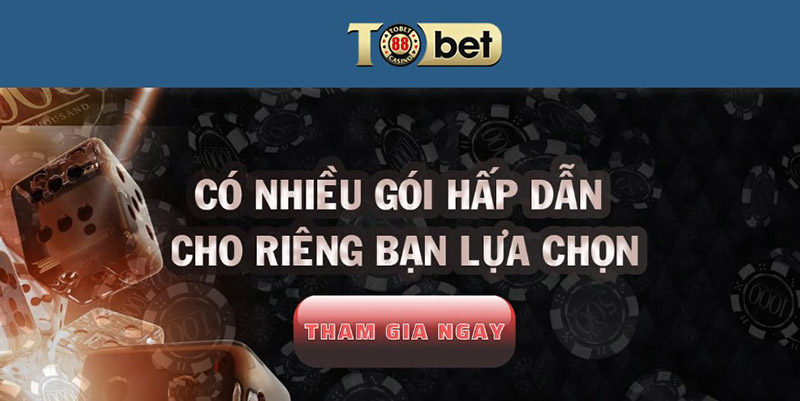 Tobet88 luôn có các chương trình thưởng hấp dẫn người chơi