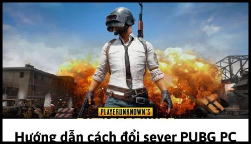 cách đổi sever pubg pc