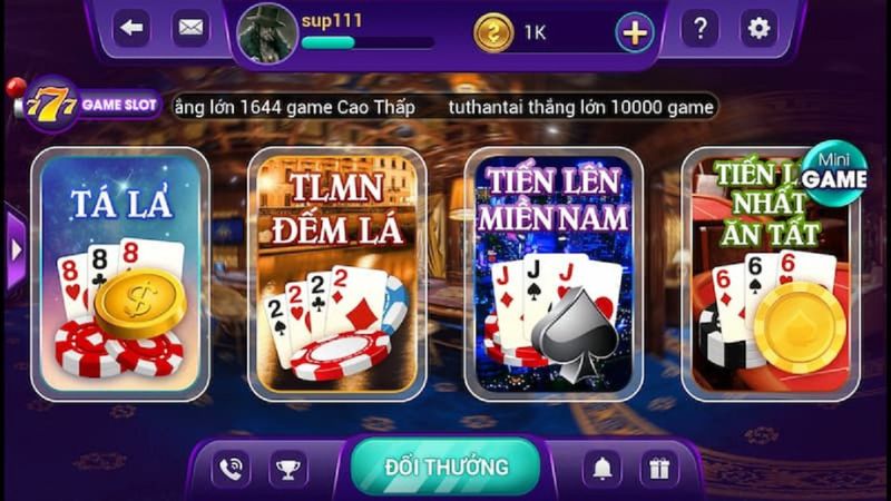 game bài đổi thưởng uy tín