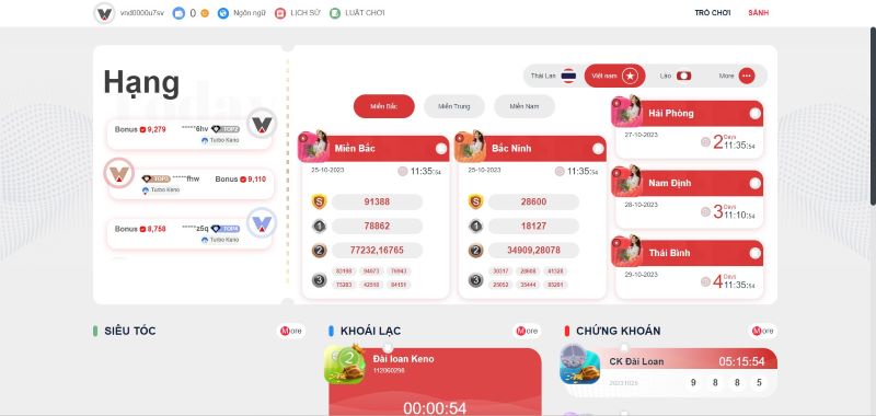 Cổng game Bsports thu hút người chơi đánh đề