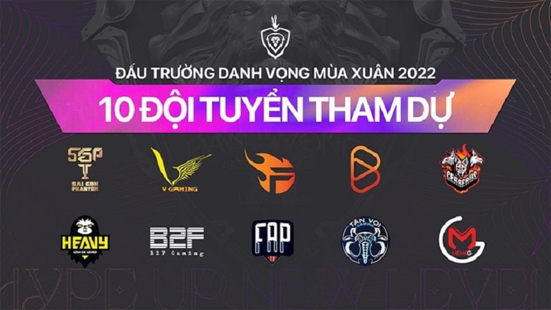 giải đấu esport Đấu trường danh vọng