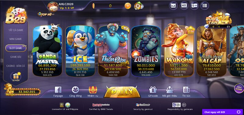 Game quay hũ đổi thưởng hấp dẫn