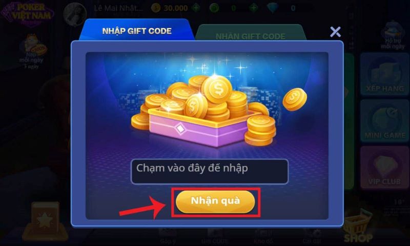 gift code mậu binh zingplay