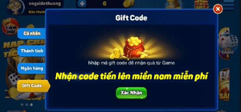 giftcode tiến lên miền nam zingplay