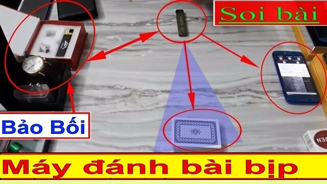 Máy hỗ trợ đánh bài 3 cây bịp