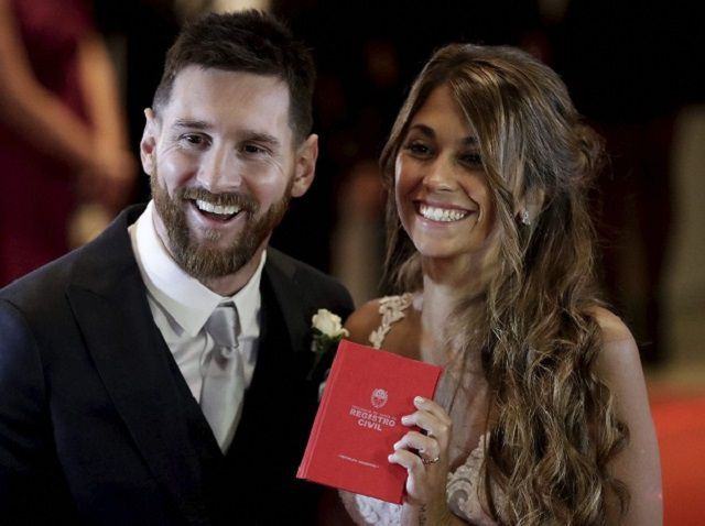 Cặp đôi Messi – Antonella hạnh phúc trong lễ thành hôn