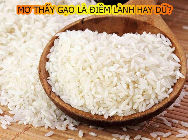 Nằm mơ thấy lúa gạo là điềm gì?