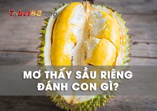 Nằm mơ thấy quả sầu riêng đánh con gì và giải mã giấc mơ