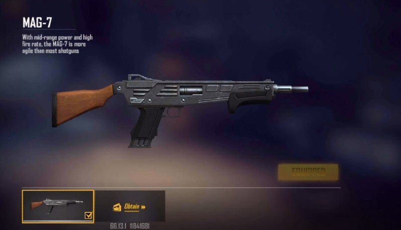 Một vài combo súng mạnh trong game Free Fire