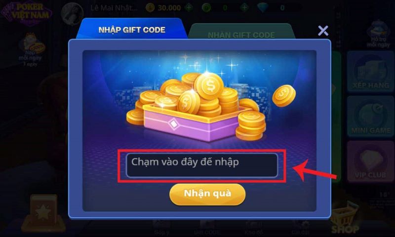 code binh xập xám zingplay