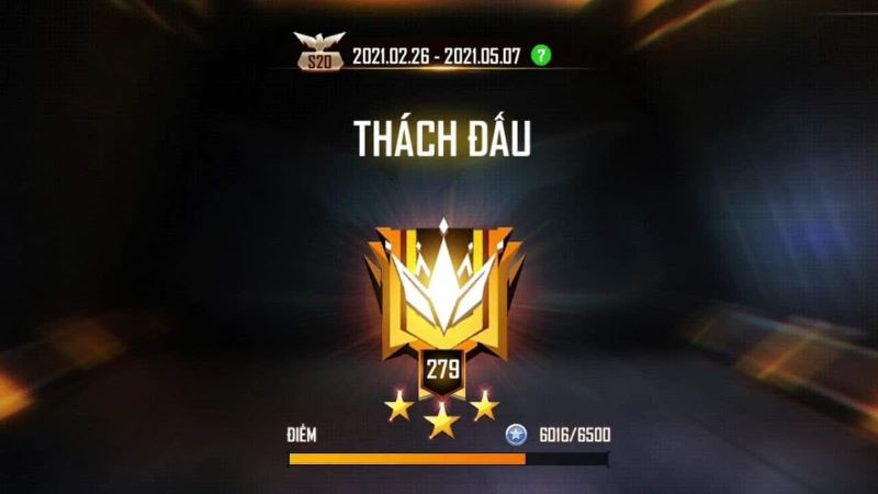 rank tử chiến Free Fire