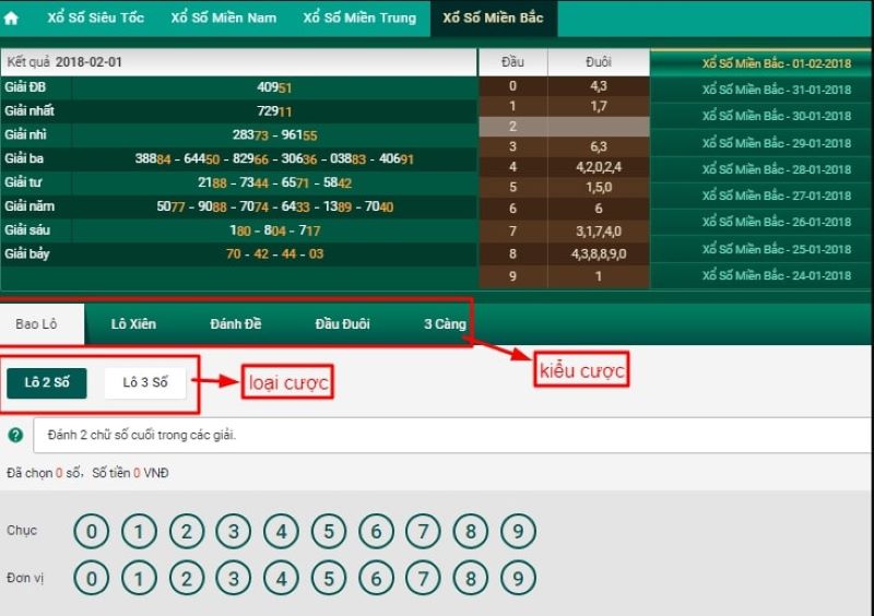 Sân chơi Loto188 có tỷ lệ trúng lô đề hấp dẫn