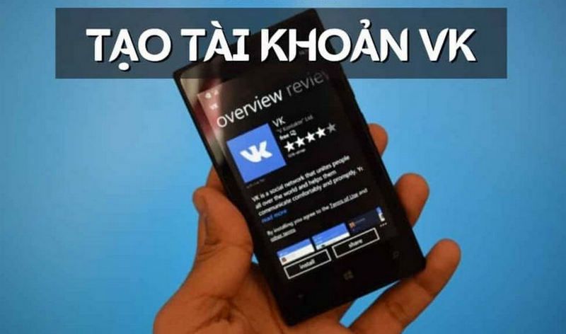 tạo tài khoản vk Free Fire