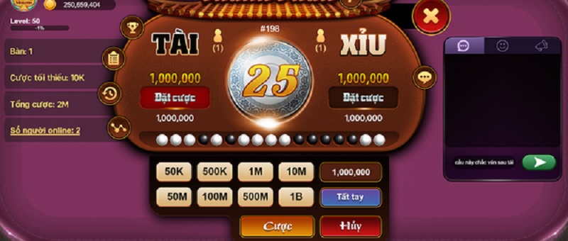 game tài xỉu