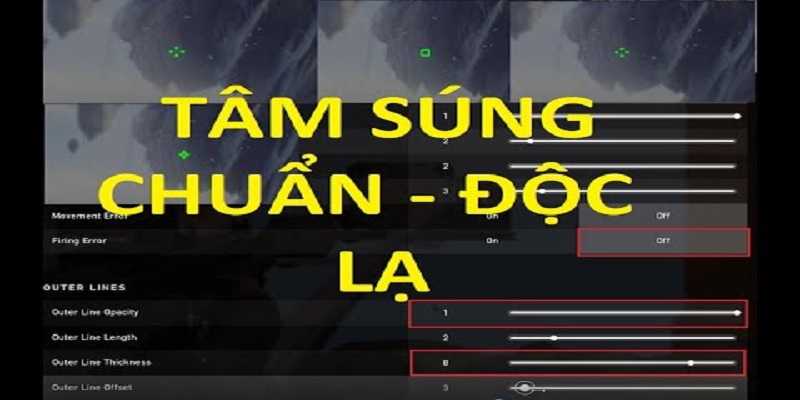 tâm ngắm valorant code