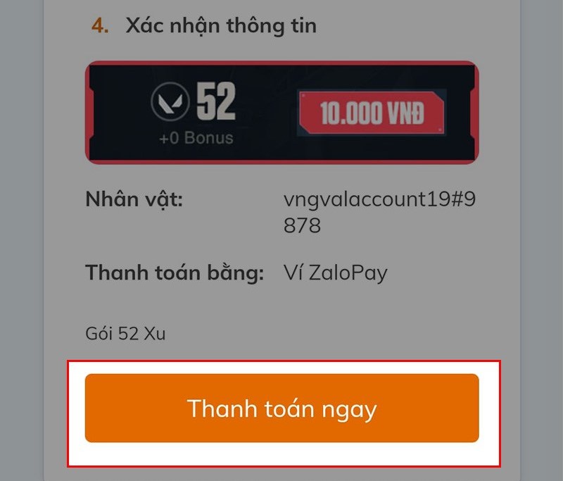 nạp game valorant