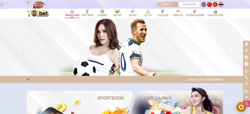 Trang web cổng game TOBET88