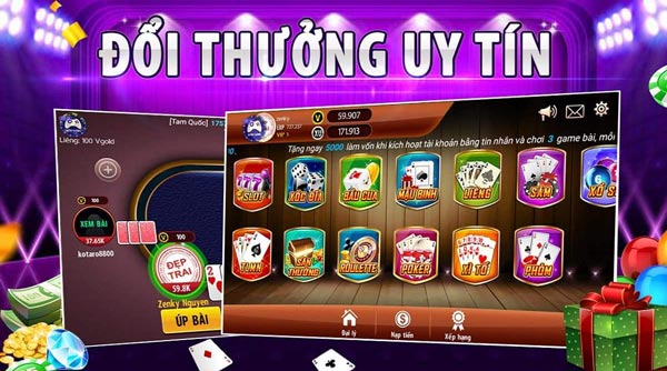 Game bài đổi thưởng qua ngân hàng: TOP 7 cổng game uy tín