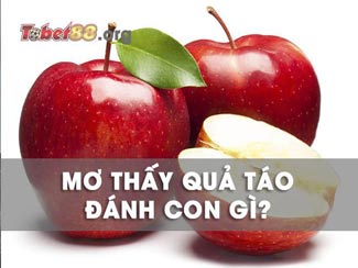 Mơ thấy quả táo đánh con gì? Giải mã mơ thấy ăn táo, cây táo