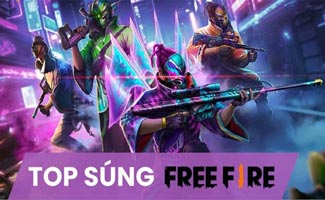 Bật mí TOP 10 khẩu súng mạnh nhất trong Free Fire hiện nay