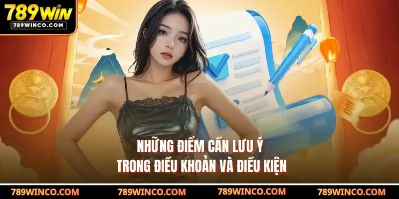Những điểm cần lưu ý trong điều khoản và điều kiện